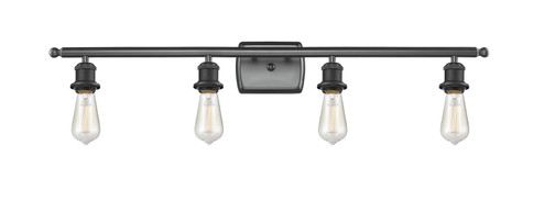 Bathroom Fixtures Four Lights by Innovations ( 405 | 516-4W-BK Ballston ) 