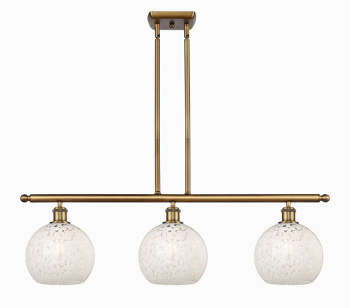 Linear/Island 3 Light Bar by Innovations ( 405 | 516-3I-BB-G1216-8WM Ballston ) 