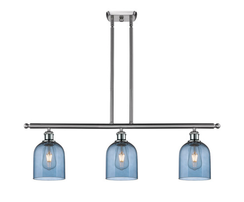 Linear/Island 3 Light Bar by Innovations ( 405 | 516-3I-SN-G558-6BL Ballston ) 