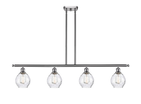 Linear/Island 4 Light + by Innovations ( 405 | 516-4I-SN-G362 Ballston ) 
