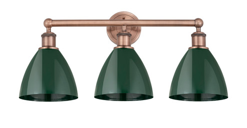 Bathroom Fixtures Three Lights by Innovations ( 405 | 616-3W-AC-MBD-75-GR Edison ) 