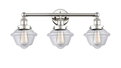 Bathroom Fixtures Three Lights by Innovations ( 405 | 616-3W-PN-G532 Edison ) 