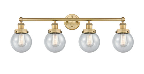 Bathroom Fixtures Four Lights by Innovations ( 405 | 616-4W-BB-G204-6 Edison ) 