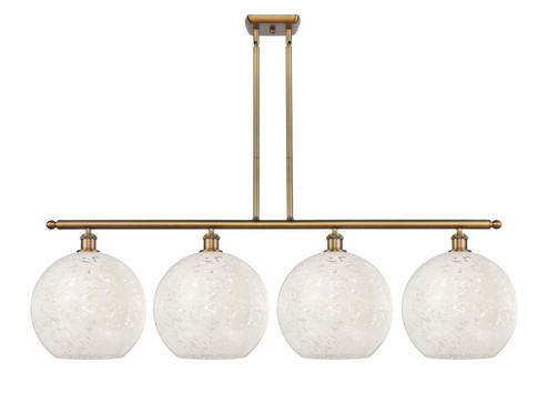 Linear/Island 4 Light + by Innovations ( 405 | 516-4I-BB-G1216-12WM Ballston ) 