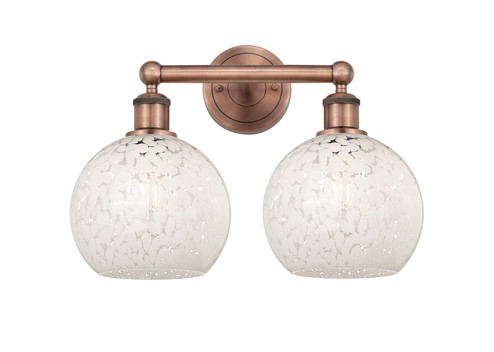 Bathroom Fixtures Two Lights by Innovations ( 405 | 616-2W-AC-G1216-8WM Edison ) 