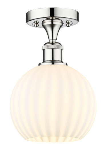 Semi-Flush Mts. Glass Down by Innovations ( 405 | 616-1F-PC-G1217-8WV Edison ) 