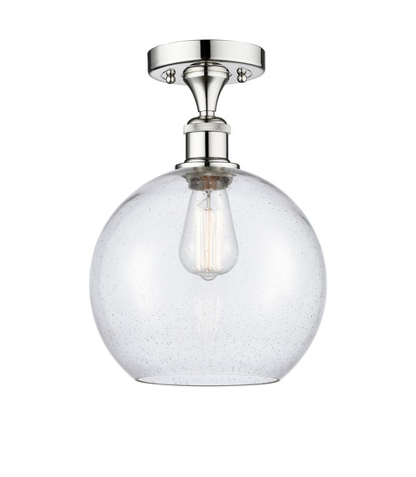 Semi-Flush Mts. Glass Down by Innovations ( 405 | 616-1F-PC-G124-10 Edison ) 