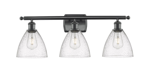 Bathroom Fixtures Three Lights by Innovations ( 405 | 516-3W-BK-GBD-754-LED Ballston ) 