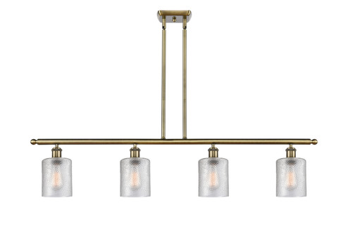 Linear/Island 4 Light + by Innovations ( 405 | 516-4I-AB-G112-LED Ballston ) 