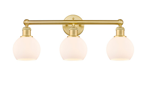 Bathroom Fixtures Three Lights by Innovations ( 405 | 616-3W-SG-G121-6 Edison ) 