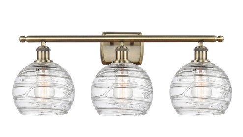 Bathroom Fixtures Three Lights by Innovations ( 405 | 516-3W-AB-G1213-8 Ballston ) 
