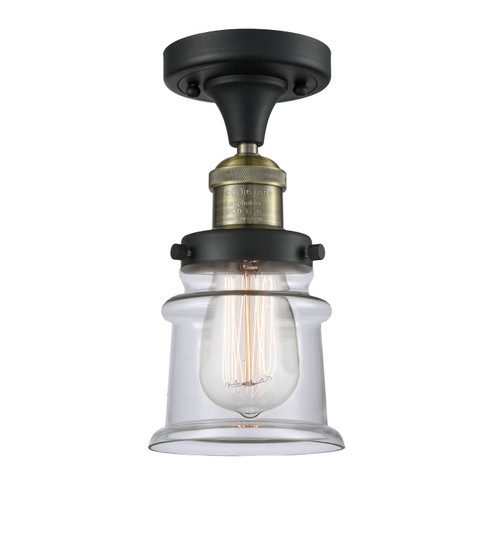 Semi-Flush Mts. Glass Down by Innovations ( 405 | 517-1CH-BAB-G182S-LED Franklin Restoration ) 