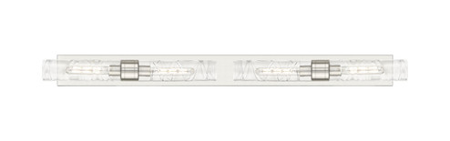 Bathroom Fixtures Cylindrical / Linear by Innovations ( 405 | 617L-4W-SN-G617-11DE Downtown Urban ) 