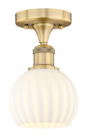 Semi-Flush Mts. Glass Down by Innovations ( 405 | 616-1F-BB-G1217-6WV Edison ) 