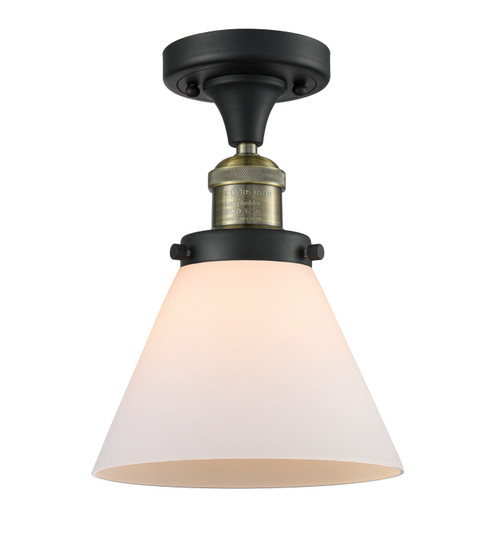 Semi-Flush Mts. Glass Down by Innovations ( 405 | 517-1CH-BAB-G41-LED Franklin Restoration ) 