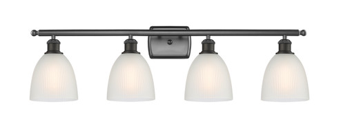 Bathroom Fixtures Four Lights by Innovations ( 405 | 516-4W-OB-G381-LED Ballston ) 