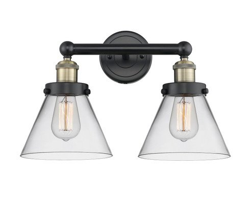 Bathroom Fixtures Two Lights by Innovations ( 405 | 616-2W-BAB-G42 Edison ) 