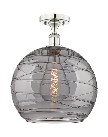Semi-Flush Mts. Glass Down by Innovations ( 405 | 616-1F-PN-G1213-14SM Edison ) 