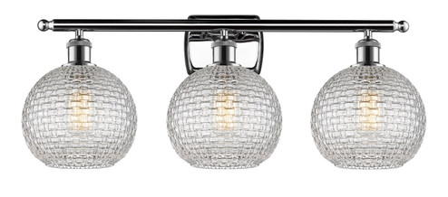 Bathroom Fixtures Three Lights by Innovations ( 405 | 516-3W-PC-G122C-8CL Ballston ) 