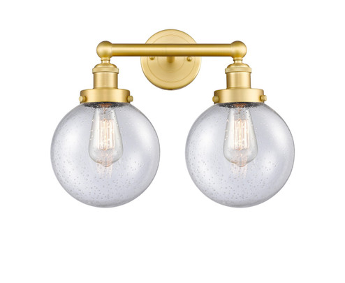 Bathroom Fixtures Two Lights by Innovations ( 405 | 616-2W-SG-G204-8 Edison ) 