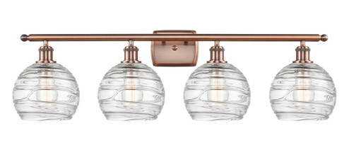 Bathroom Fixtures Four Lights by Innovations ( 405 | 516-4W-AC-G1213-8-LED Ballston ) 
