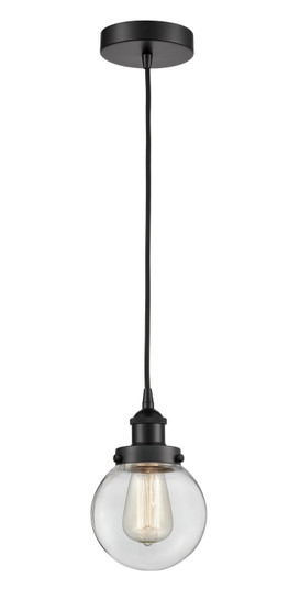 Mini Pendants Glass Down by Innovations ( 405 | 616-1PH-BK-G202-6 Edison ) 