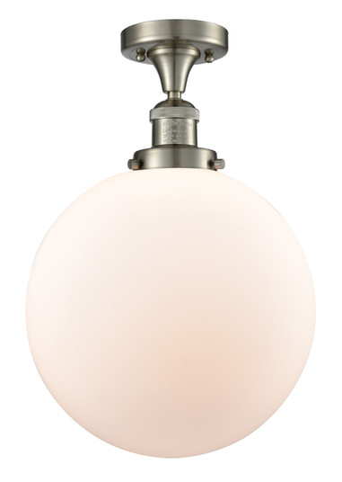 Semi-Flush Mts. Glass Down by Innovations ( 405 | 517-1CH-SN-G201-12 Franklin Restoration ) 