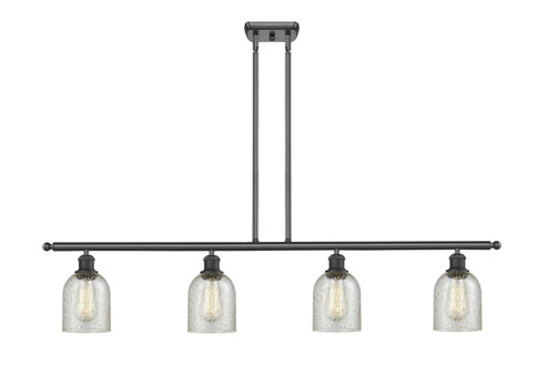Linear/Island 4 Light + by Innovations ( 405 | 516-4I-BK-G259-LED Ballston ) 