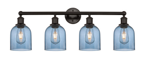 Bathroom Fixtures Four Lights by Innovations ( 405 | 616-4W-OB-G558-6BL Edison ) 