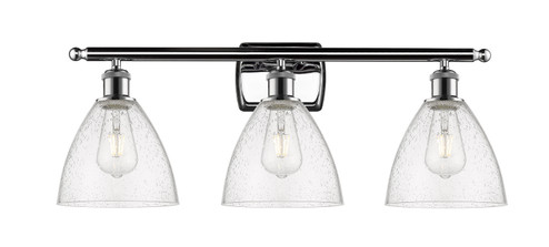Bathroom Fixtures Three Lights by Innovations ( 405 | 516-3W-PC-GBD-754 Ballston ) 