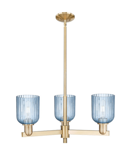 Mid. Chandeliers Glass Up by Innovations ( 405 | 716-3CR-CB-G559-5BL Arcadia ) 