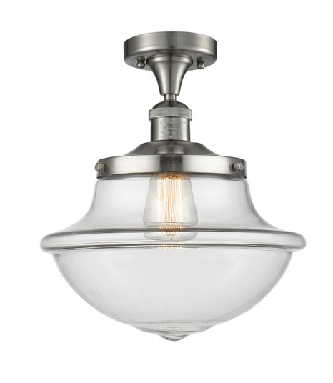 Semi-Flush Mts. Bowl Style by Innovations ( 405 | 517-1CH-SN-G542-LED Franklin Restoration ) 