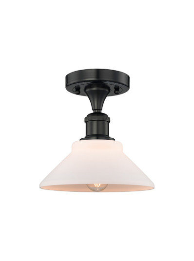 Semi-Flush Mts. Glass Down by Innovations ( 405 | 616-1F-BK-G131 Edison ) 