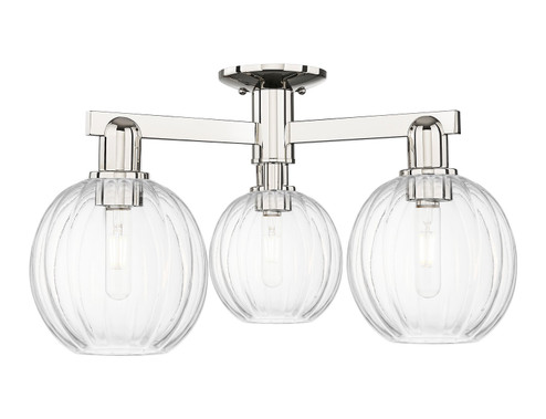 Semi-Flush Mts. Multi-port/Cluster by Innovations ( 405 | 716-3F-PN-G458-7CL Arcadia ) 