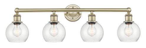 Bathroom Fixtures Four Lights by Innovations ( 405 | 616-4W-AB-G124-6 Edison ) 
