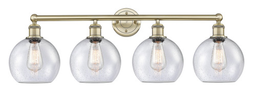 Bathroom Fixtures Four Lights by Innovations ( 405 | 616-4W-AB-G124-8 Edison ) 
