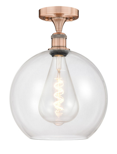 Semi-Flush Mts. Glass Down by Innovations ( 405 | 616-1F-AC-G122-12 Edison ) 