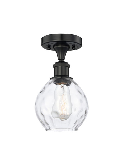 Semi-Flush Mts. Glass Down by Innovations ( 405 | 616-1F-BK-G362 Edison ) 