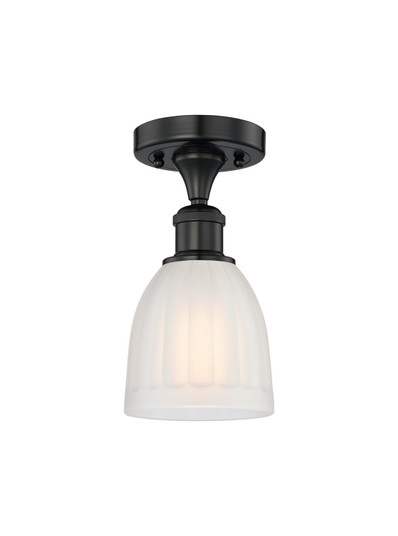 Semi-Flush Mts. Glass Down by Innovations ( 405 | 616-1F-BK-G441 Edison ) 