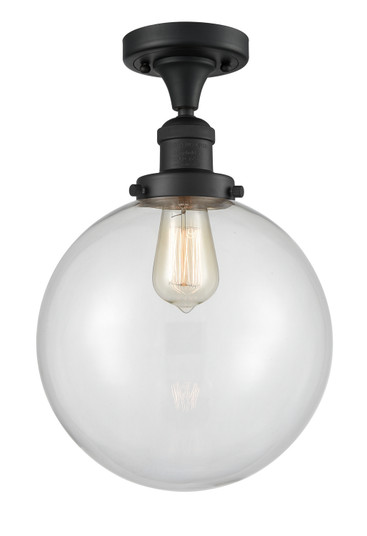 Semi-Flush Mts. Directional by Innovations ( 405 | 517-1CH-BK-G202-10-LED Franklin Restoration ) 