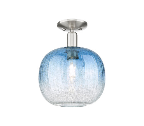 Semi-Flush Mts. Glass Down by Innovations ( 405 | 716-1C-SN-G481-10SB Arcadia ) 