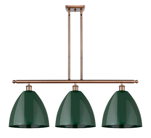 Linear/Island 3 Light Bar by Innovations ( 405 | 516-3I-AC-MBD-12-GR Ballston ) 