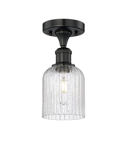 Semi-Flush Mts. Glass Down by Innovations ( 405 | 616-1F-BK-G559-5SDY Edison ) 
