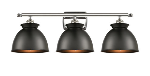 Bathroom Fixtures Three Lights by Innovations ( 405 | 516-3W-PN-M14-BK Ballston ) 