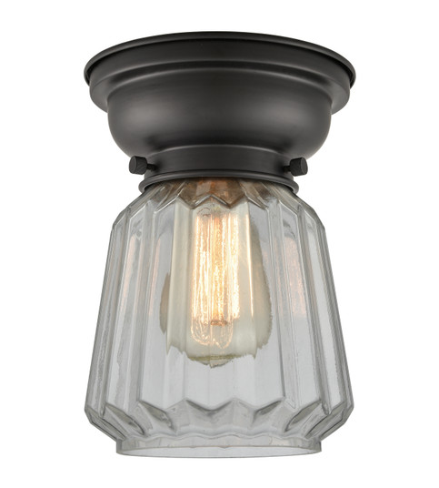 Flush Mounts Glass Down by Innovations ( 405 | 623-1F-BK-G142 Franklin Restoration ) 