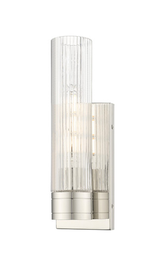 Sconces Single Glass by Innovations ( 405 | 617-1W-PN-G617-11SCL Downtown Urban ) 