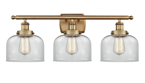 Bathroom Fixtures Three Lights by Innovations ( 405 | 916-3W-BB-G72-LED Ballston Urban ) 