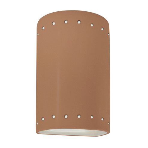Exterior Wall Mt./Flush by Justice Designs ( 102 | CER-0995W-ADOB Ambiance ) 
