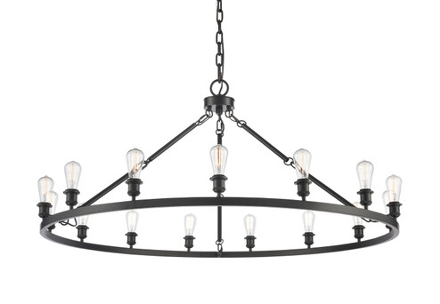 Large Chandeliers Ring/Halo by Innovations ( 405 | 860-BK-LED Ballston ) 