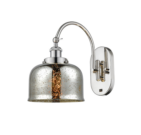 Sconces Single Glass by Innovations ( 405 | 918-1W-PN-G78 Franklin Restoration ) 